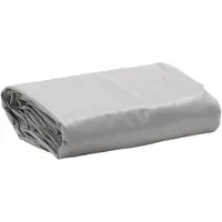 vidaXL Dekzeil 650 g/m² 1,5x2,5 m grijs