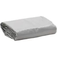 vidaXL Dekzeil 650 g/m² 2,5x4,5 m grijs