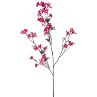Emerald Kunstbloem Azalea bloesem - 90 cm - fuchsia roze - Kunstbloemen