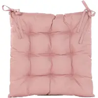 Annas collection Stoelkussen gewatteerd 38x38cm oud roze Anna's Collection