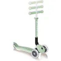 Globber Junior Foldable Lights Eco Scooter Zilver Kinderen