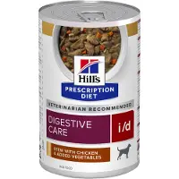 Hill's Pet Nutrition Prescription Diet Hondenvoer Nat i/d Digestive Care Stoofpotje Kip & Groenten 24 x 156 gr