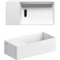 Clou New Flush 3, incl. plug, aluite, voorbewerkt kraangat links