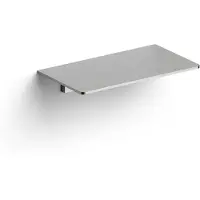 Clou Sjokker Telefoon/douche Planchet - Wandmodel 18cm - Geborsteld Rvs - Accessoires, Wastafel accessoires, Planchetten - 8717462010363