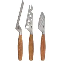 Boska Kaasmessenset Oslo+ Brown / Silver (Set van 3)