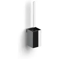 Clou Fold Toiletborstelgarnituur Wandmontage - Glanzend Chroom - Accessoires, Toilet accessoires, Toiletborstelhouders - 8717462010691
