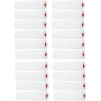 Benson 20x fijne verfroller / schuimrollers voor diverse verfsoorten 10 cm - Verfrollers