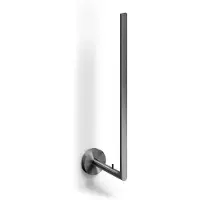 Clou Flat reserverolhouder voor 3 stuks, gunmetal geborsteld PVD