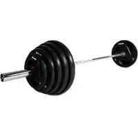 VirtuFit Olympische Rubberen Halterset - 170 kg