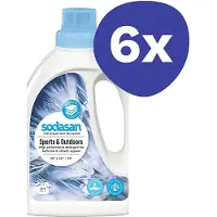 Sodasan Wasmiddel Sports & Outdoor (6x 750ml)