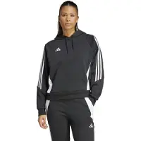 Adidas Sportief sweatshirt 'Tiro 24' zwart / wit