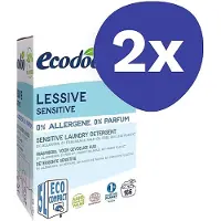 Ecodoo Hypoallergeen Vloeibaar Wasmiddel 5L (166 wasbeurten) (2x 5L)