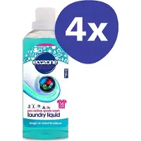 ECOZONE Pro-active Vloeibaar Wasmiddel Sportkledij (16 wasbeurten) (4x 750ml)
