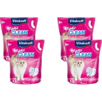 Vitakraft Magic Clean Kattenbakvulling - Voordeelverpakking - 4 x 8,4 l