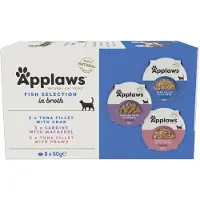 Applaws Cat Multipack Fisch Selection 60 g x 8