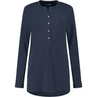 Yumeko Pyjamashirt Jersey Katoen XL Blauw - Eco, Bio & Fairtrade