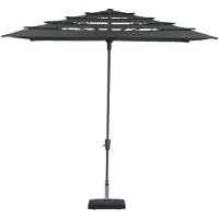 Madison Parasol vierkant 280 cm grijs PC11P014 online kopen