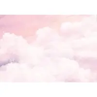 Consalnet Fotobehang - Wolken - Lucht - Roze/Wit - Kinderkamer - Vliesbehang - (208 x 146 cm)