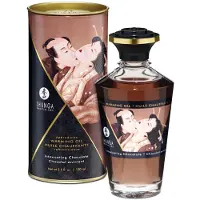 Shunga - Verwarmende Olie - Om Van Het Lichaam Te Likken - Intoxicating Chocolate