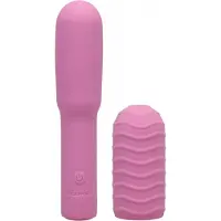 Doc Johnson - Mini Vibrator met Verwisselbaar Opzetstuk