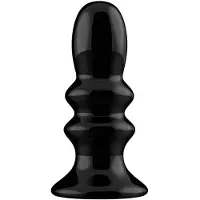 Erotic Treasure Glazen Ribbel Vibrator met afstandbediening