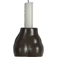 By On Nature kandelaar 9,5 cm Brown