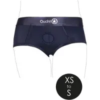 Ouch! Ouch - Vibrating Strap-on Short - Zwart