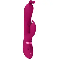 VIVE - Gada Vibrerende Bunny met G-Spot Pulsatie - Roze