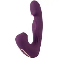Javida - 4-in-1 clitorisstimulerende vibrator (paars)