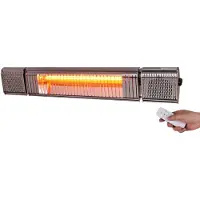 MaxxGarden Hangende terrasverwarmer - 2000 W (Incl. Bluetooth speaker)