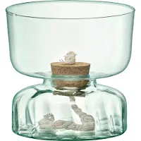 LSA International - Canopy Vaas met Bewateringsysteem 22 cm - Transparant / Glas