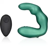 Shots - Ouch! Gebogen vibrerende prostaatmassager met afstandsbediening