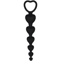 CHISA Siliconen Anaal Ketting - 19 cm