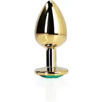 Ouch! Aluminium Buttplug Large - Goud