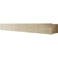Meubella TV-Meubel Calabas eiken 300 cm hangend