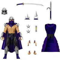 Super7 Teenage Mutant Ninja Turtles Ultimates Action Figure Shredder (Silver Armor) 18 cm