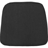 Madison zitkussen canvas eco+ black 48x48cm