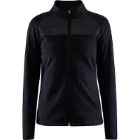 Craft ADV Explore, fleece jas, dame, zwart/grijs