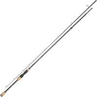 Mikado Black Crystal Light Spinning Rod Zwart 2.23 m / 4-18 g