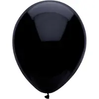 Folat Ballonnen zwart 100 stuks