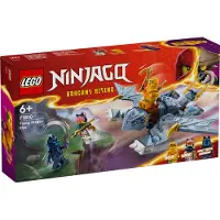 LEGO NINJAGO Riyu, de baby-draak, speelgoed met 3 minifiguren, een boubare ninja-set voor jongens en meisjes van 6 jaar, een actievol cadeau voor kinderen (71810)