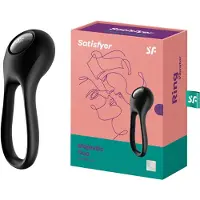 Satisfyer - Majestic Duo Vibrerende Cockring - Zwart