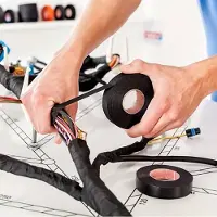Coroplast JMS Kabelboom tape ( 651 MSX) Kabelboomtape - isolatietape - Hittebestendige tape - Professionele Kabelboomtape 19mm x 33 meter per rol