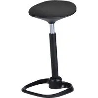 Euroseats Zit-sta-kruk Zwart PRA.001 345 x 335 x 860 mm