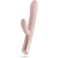 Blush Fraya - clitorale stootvibrator met arm - siliconen - roze