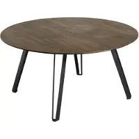 Muubs Space eettafel Ø 150 cm Gerookt eikenhout
