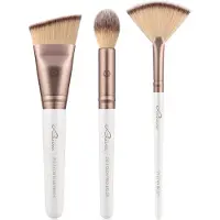 Luvia Cosmetics Highlight + Contour Set Prime Vegan Kwastenset 1 st