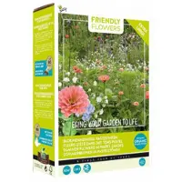 Buzzy Friendly Flowers Bloemenzaadmengsel Pastel 50 M2