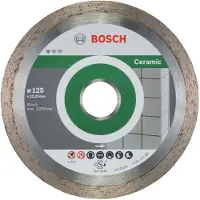 Bosch 2608603232 2608603232 Diamanten doorslijpschijf Diameter 125 mm Boordiameter 22.23 mm Keramiek 10 stuk(s)
