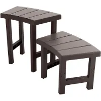 Intex 55096 Hot Tub Bench 4 Units Bruin 62 x 37 x 42/62 x 37 x 60 cm